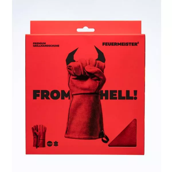 Feuermeister Grillhandschuhe, Leder 5 Feuermeister Grillhandschuhe, Leder – Bild 3