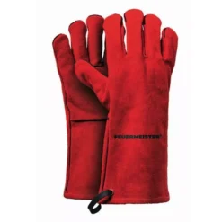 Feuermeister Premium BBQ Grillhandschuhe, Leder, Grösse 8