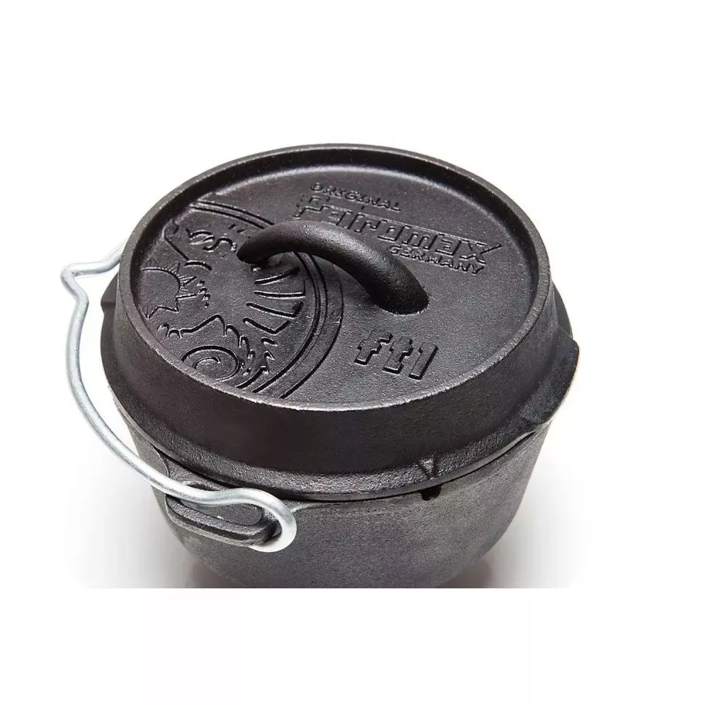 Dutch Oven Petromax Ft1-t, Gusseisentopf, Planer Boden, Ø 12 Cm 4 Dutch Oven Petromax Ft1-t, Gusseisentopf, Planer Boden, Ø 12 Cm – Bild 2