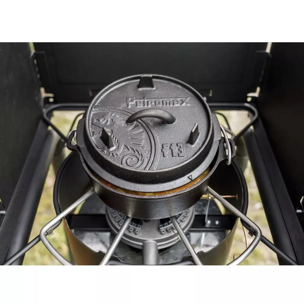 Dutch Oven Petromax Ft3-t, Gusseisentopf, Planer Boden, Ø 16 Cm 9 Dutch Oven Petromax Ft3-t, Gusseisentopf, Planer Boden, Ø 16 Cm – Bild 7