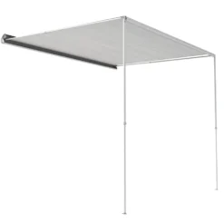 Wandmarkise Fiamma F35 Pro 250, Tuch: Royal Grey, Gehäuse: Schwarz