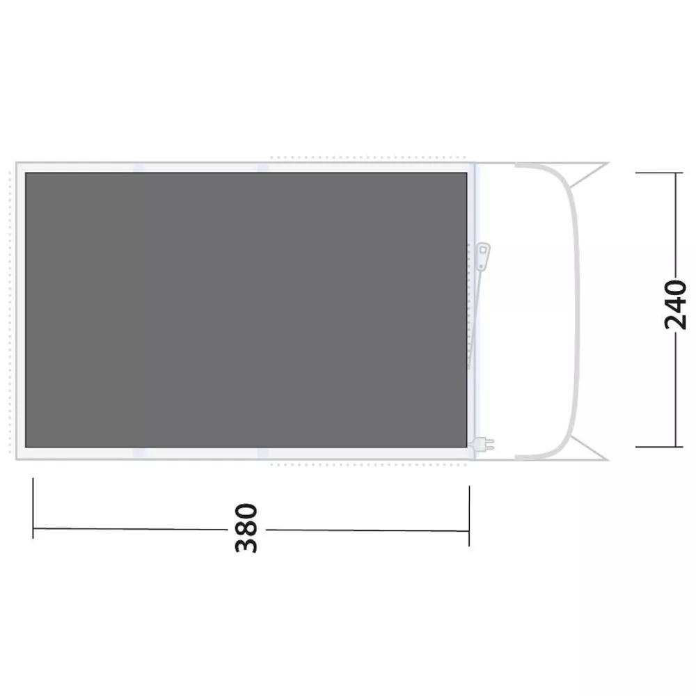 Unterlage Outwell Footprint Monterey 4 Air 4 Unterlage Outwell Footprint Monterey 4 Air – Bild 2