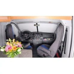Plissee Frontscheiben-Verdunkelung Remis REMIfront IV Für Fiat Ducato 290, Ab BJ 09/2021, Beige