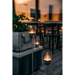 Standfuss Höfats Gravity Candle Stab -Online Camping Angebote fuss fuer das gravity candle teelichtglas hoefats windlichter fuer indoor und outdoor bereich 1000 3 22370