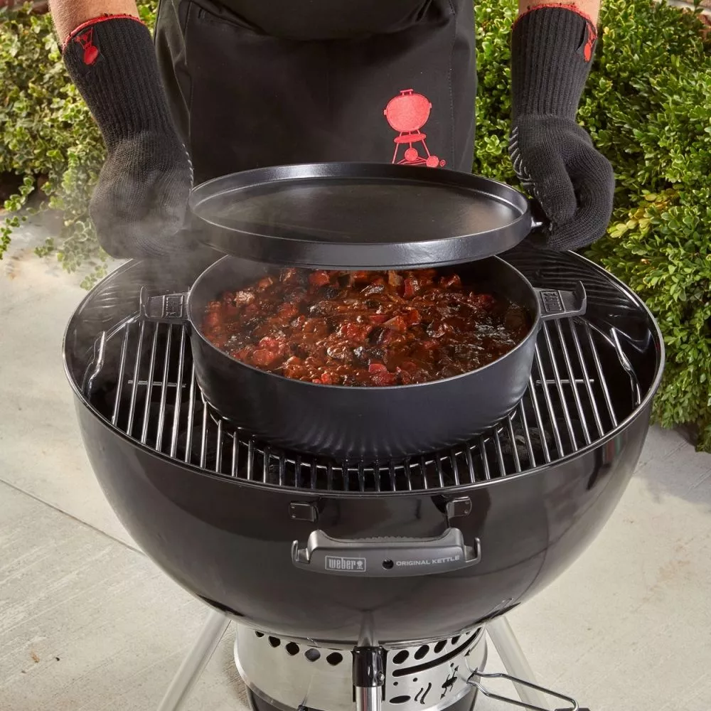 Weber Crafted 2in1 Dutch Oven & Pfanne - Gourmet BBQ System 6 Weber Crafted 2in1 Dutch Oven & Pfanne - Gourmet BBQ System – Bild 4