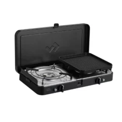 Campingkocher Cadac Dometic 2-Cook 3 Turbo Deluxe, 50 Mbar -Online Camping Angebote gerippte und flache platte 2 cook 3 turbo deluxe cadac dometic camping gasgrill 1000 8 26229