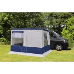 Wände-Set Für Bus-Sonnensegel Eurotrail Fjord Private Room 260 -Online Camping Angebote grau blauer buszelt vordach set bussonnensegel eurotrail fjord private room 260 800 2 19622