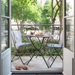 Campingtisch Lafuma Balcony II, Titane -Online Camping Angebote grauer tisch quadratisch terrasse lafuma balcony 2 colorblock titane klappbarer campingtisch 1000 8 24928