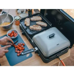 Cadac Dometic Universal Deckel -Online Camping Angebote grillgut vor unwelteinfluessen schuetzen cadac dometic universal aluminium deckel 1000 3 26220