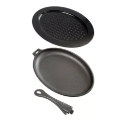 Grillpfanne Napoleon Gusseisen Pfanne Mit Abnehmbarem Griff Und Untersetzer -Online Camping Angebote grillpfanne napoleon gusseisen pfanne mit griff und untersetzer gusseisern 2 2 4066