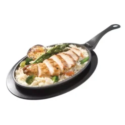 Grillpfanne Napoleon Gusseisen Pfanne Mit Abnehmbarem Griff Und Untersetzer -Online Camping Angebote grillpfanne napoleon gusseisen pfanne mit griff und untersetzer gusseisern 4 5 4066