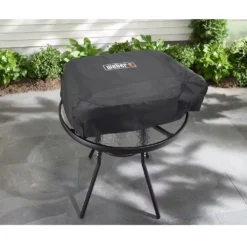 Grillabdeckung Weber Premium Abdeckhaube Für Slate GP 56 Cm Premium Plancha -Online Camping Angebote grillplane weber grillzubehoer premium abdeckhaube fuer premium plancha grill gp 56 regenschutz wetterschutz 1000 3 26546