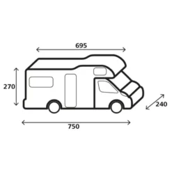 Reisemobil-Schutzhülle Brunner Camper Cover Design 12M, 700-750 Cm -Online Camping Angebote groesse masse brunner camper cover design 12m wohnmobil schutzhuelle 700 750 cm 1000 4 25381