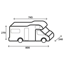 Wohnmobil-Abdeckung Brunner Camper Cover Design 12M, 750-800 Cm -Online Camping Angebote groesse masse brunner camper cover design 12m wohnmobil schutzhuelle 750 800 cm 1000 4 25383