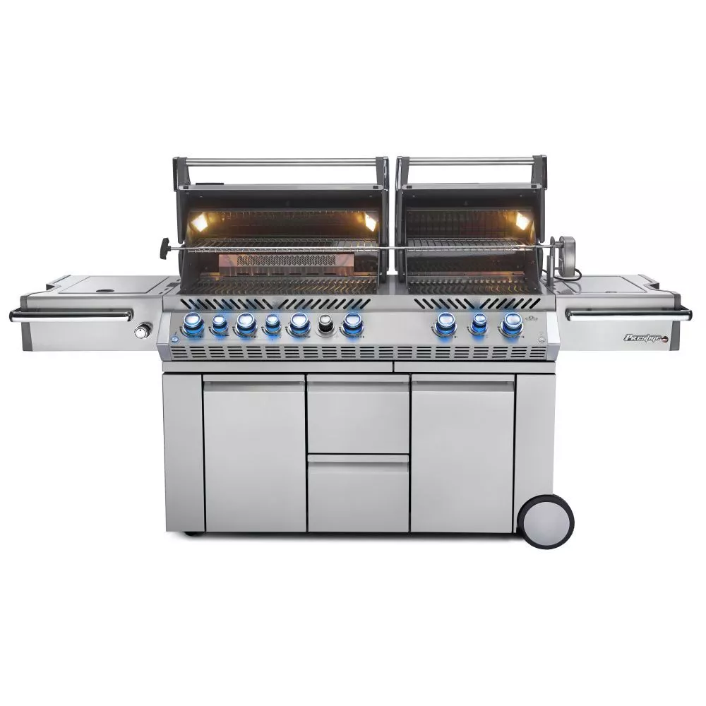 Gasgrill Napoleon Prestige PRO 825 RSBI Inkl. Drehspiess 4 Gasgrill Napoleon Prestige PRO 825 RSBI Inkl. Drehspiess – Bild 2