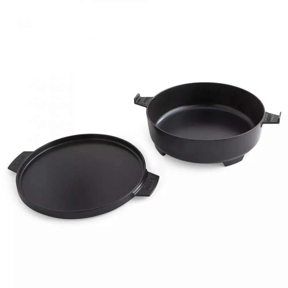 Weber Crafted 2in1 Dutch Oven & Pfanne - Gourmet BBQ System 4 Weber Crafted 2in1 Dutch Oven & Pfanne - Gourmet BBQ System – Bild 2