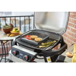 Grillplatte Weber Für Pulse 1000 Und 2000 -Online Camping Angebote gussplatte grillpfanne weber grillplatte fuer elektrogrill pulse 1000 2000 grill zubehoer 1000 2 17489