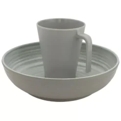 Campinggeschirr Eurotrail Altea Melamin-Geschirrset -Online Camping Angebote henkelbecher suppenteller schale schuessel melamin tiefer teller camping geschirrset eurotrail altea 16 teiliges melamin geschirr set tableware 1000 2 22088