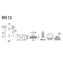 Buszelt High Peak Riva 2.0 -Online Camping Angebote high peak riva 20 freistehendes campingbusvorzelt buszelt groesse 1000 7 22624