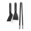 Höfats BBQ-Tool-Set, 3-teilig, Schwarz -Online Camping Angebote hoefats bbq tool set bestehend aus grillzange spachtel wender edelstahl grillbesteck schwarzes zubehoer 1000 0 27424