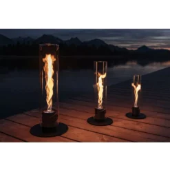 Höfats Spin 1500 Tischfeuer, Schwarz -Online Camping Angebote hoefats tischfeuer schwarz spin 1500 ambiente lampe inklusive loeschdeckel 1000 3 27215