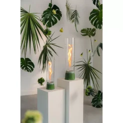 Tischfeuer Höfats SPIN Air 900 Emaille Grün -Online Camping Angebote hoefats tischrfeuer windleuchte laterne spin air 900 emaille gruen indoor outdoor 1000 6 28199