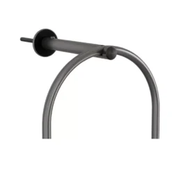 Höfats Oval Candle Wandhalter Schwarz