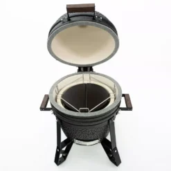 Mobiler Kamado-Grill The Bastard Compact Urban -Online Camping Angebote holzkohle grill the bastard compact urban matt schwarzer mobiler kamadogrill mit deflektorstein 1000 5 22999