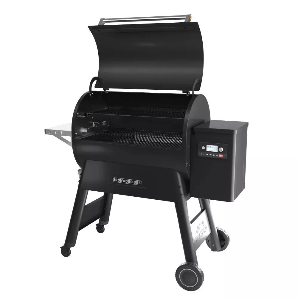 Pellet-Smoker Traeger Ironwood 885 International + Pelletsensor Inklusive Meater Plus 4 Pellet-Smoker Traeger Ironwood 885 International + Pelletsensor Inklusive Meater Plus – Bild 2