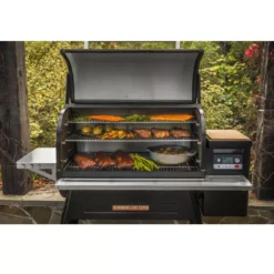Pelletgrill Traeger Timberline 1300, Schwarz | Ausstellungsstück -Online Camping Angebote holzpelletgrill traeger timberline 1300 pellet grill schwarz offen 1000 9 28680