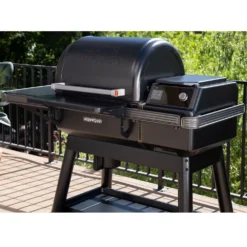 Pellet-Smoker Traeger Ironwood International + Pelletsensor -Online Camping Angebote internes kochlicht ofenaehnliche steuerung traeger ironwood international 1000 12 24771