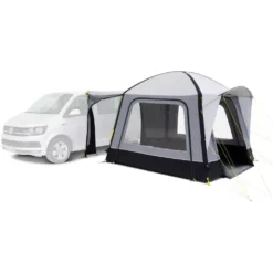 Aufblasbares Busvorzelt Kampa Cross Air TC -Online Camping Angebote kampa cross air tc busvorzelt schleuse tuer fronteingang offen 1000 6 24519