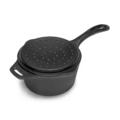 Gusseisen Petromax Kasserolle Kr1, Volumen 1 Liter -Online Camping Angebote kasserolle gusseisendeckel mit abtropfnoppen petromax dutch oven mit stielgriff 1000 3 26583