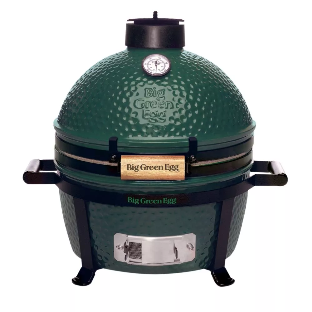 Holzkohlegrill Big Green Egg MiniMax Starter Paket 4 Holzkohlegrill Big Green Egg MiniMax Starter Paket – Bild 2