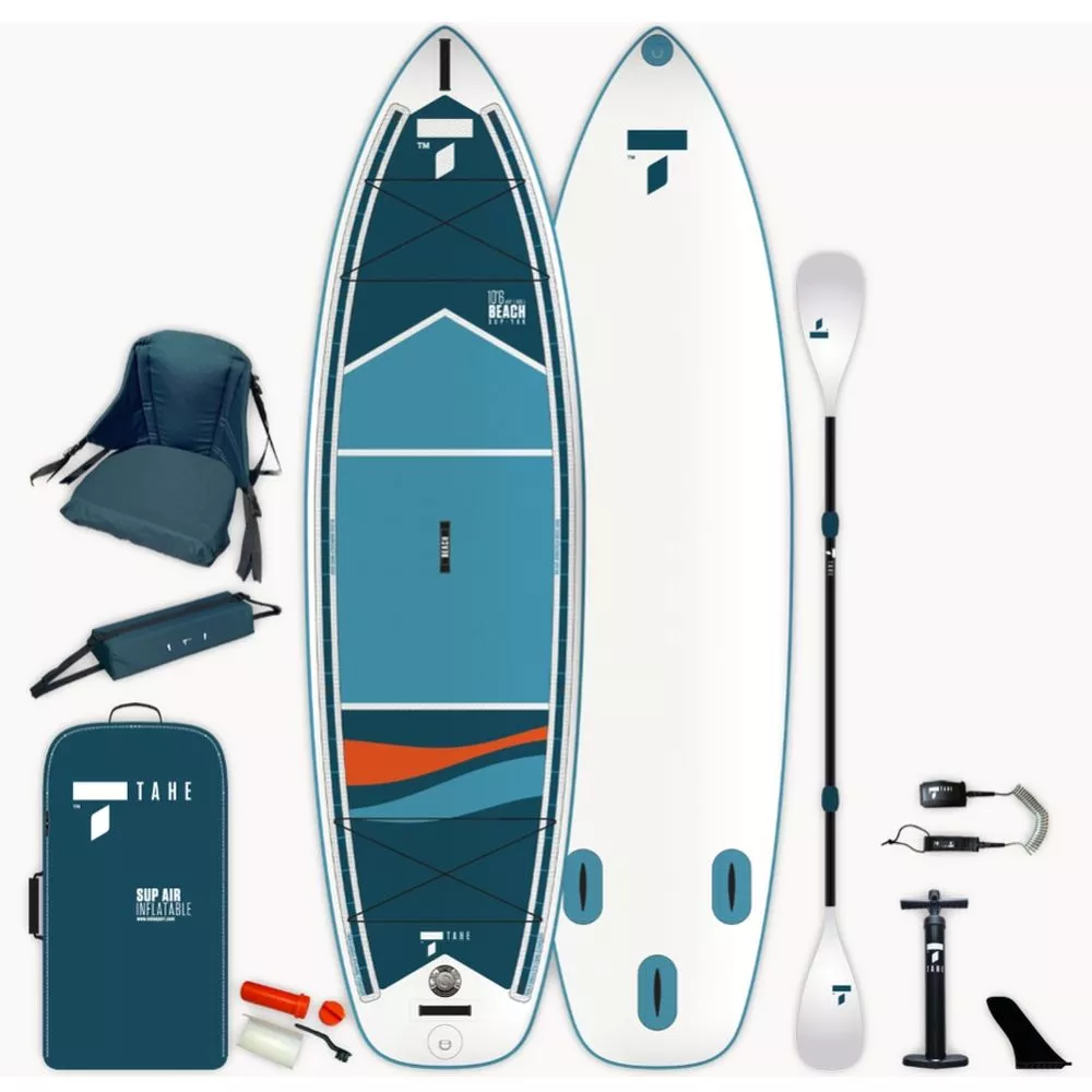 Aufblasbares Stand Up Paddleboard Tahe 10'6" Sup Air Breeze Performer Board (Pack) 3 Aufblasbares Stand Up Paddleboard Tahe 10'6" Sup Air Breeze Performer Board (Pack)
