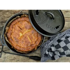 Dutch Oven Petromax Feuertopf Ft4.5-t Planer Boden, Gusseisentopf, Ø 22 Cm -Online Camping Angebote lecker backen im freien oder daheim planer boden gusseisen feuertopf petromax ft 4 5 t konstante rundumwaerme im topf gusstopf 1000 4 24496