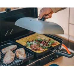 Cadac Dometic Universal Backplatte -Online Camping Angebote lecker fruehstueck glatte aluminium universal backplatte cadac dometic zubehoer 1000 6 26219