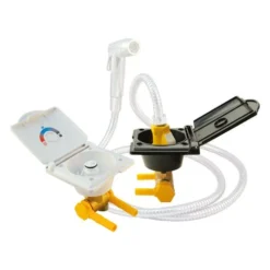 Lilie Duschanschluss Aussen, Ø 12 Mm, Schwarz -Online Camping Angebote lilie duschanschluss aussen fuer warm und kaltwasser in schwarz und weiss erhaeltlich sanitaer zubehoer 1000 2 28609