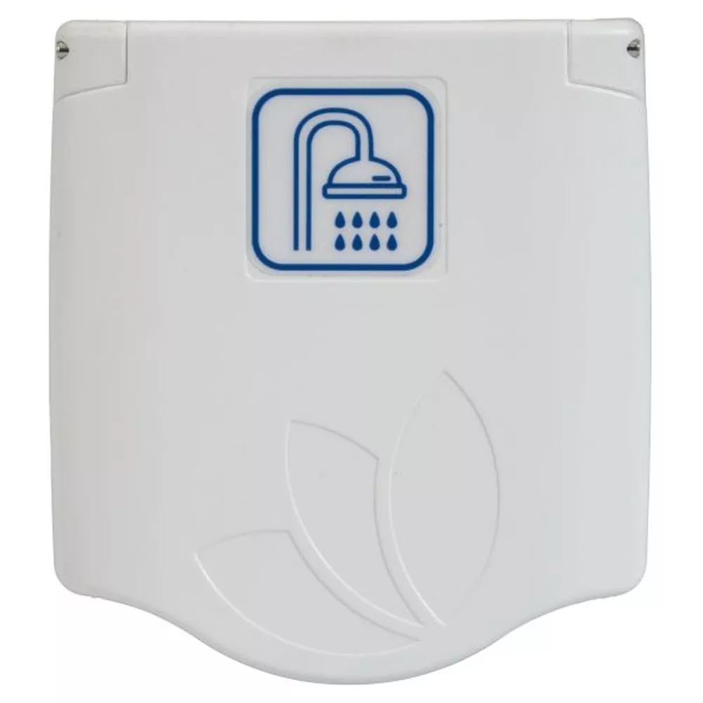 Lilie Duschanschluss Aussen, Ø 12 Mm, Weiss 4 Lilie Duschanschluss Aussen, Ø 12 Mm, Weiss – Bild 2