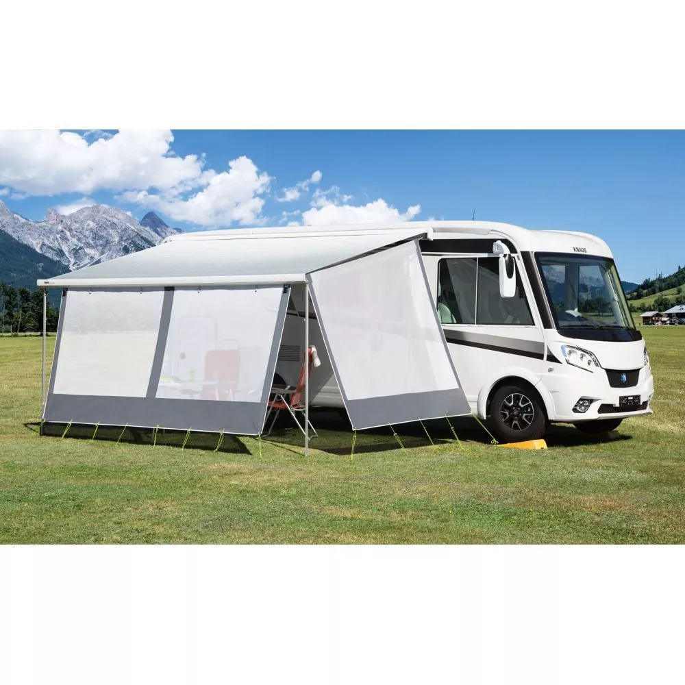 Markisen-Seitenwand DWT Happy Sun, Weiss 3 Markisen-Seitenwand DWT Happy Sun, Weiss