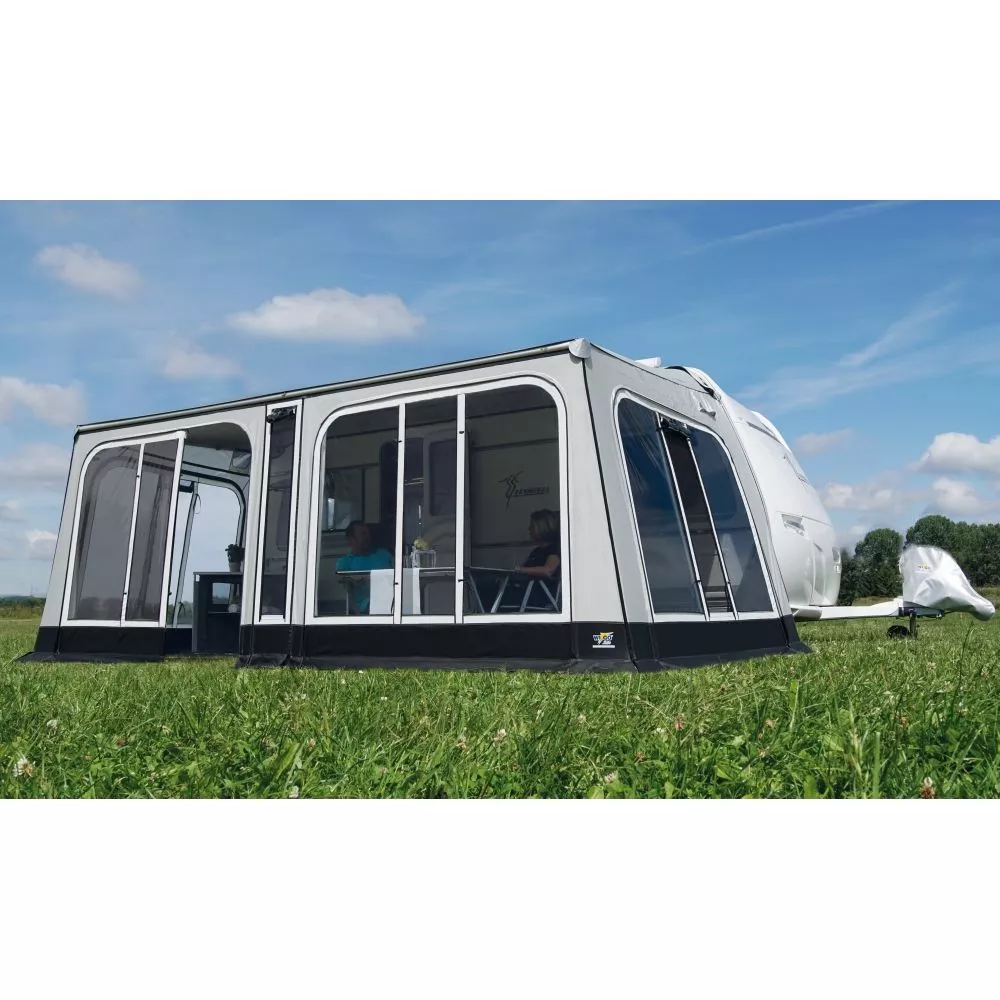 Wohnwagen Markisenvorzelt Wigo Zelte Rolli Plus Panoramic 4 Wohnwagen Markisenvorzelt Wigo Zelte Rolli Plus Panoramic – Bild 2