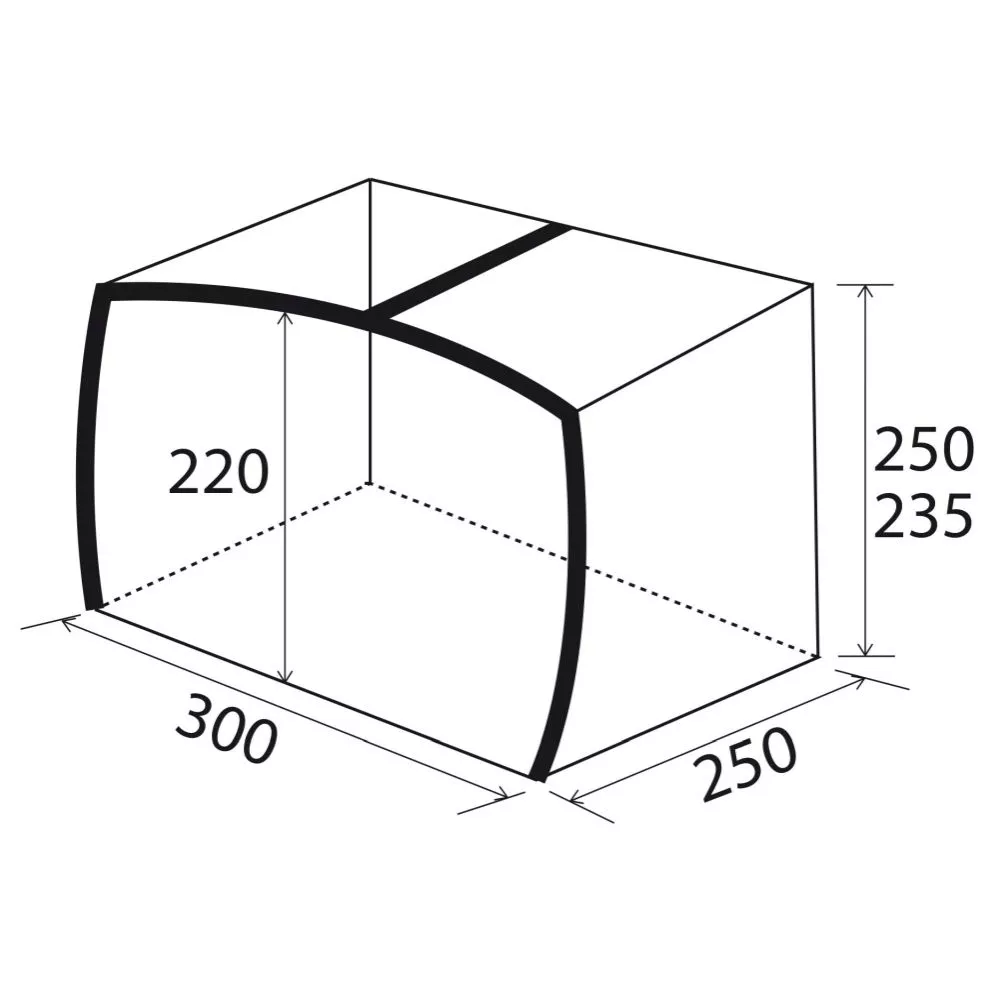 Aufblasbares Wohnmobil-Sonnendach Brunner Skia 300 A.I.R. TECH Caravan-Sonnensegel 4 Aufblasbares Wohnmobil-Sonnendach Brunner Skia 300 A.I.R. TECH Caravan-Sonnensegel – Bild 2