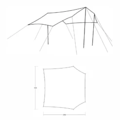 Sonnenschutz Outwell Louisiana Tarp TC -Online Camping Angebote masse groesse outwell louisiana tarp tc classic air zelt sonnendach 1000 1 27616