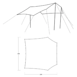 Sonnenschutz Outwell Canopy Tarp L -Online Camping Angebote masse groesse skizze outwell canopy tarp l sonnensegel wetterschutz sonnendach zelt 1000 1 26718