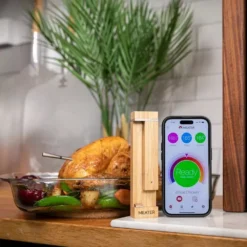 Kabelloses Grillthermometer Traeger MEATER Pro Fleischthermometer -Online Camping Angebote meater pro grillthermometer fleischthermometer traeger dual sensor technologie 1000 4 27600