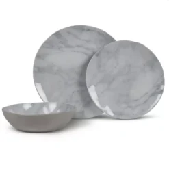 Campinggeschirr-Set Kampa Marble 12-teilig