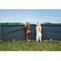 Windschutz Isabella 3-teiliger Mini-Windschutz -Online Camping Angebote mini windschutz isabella grauer kleiner sichtschutz campingsichtschutz windblockaden windzaun campingzubehoer 1000 2 23180