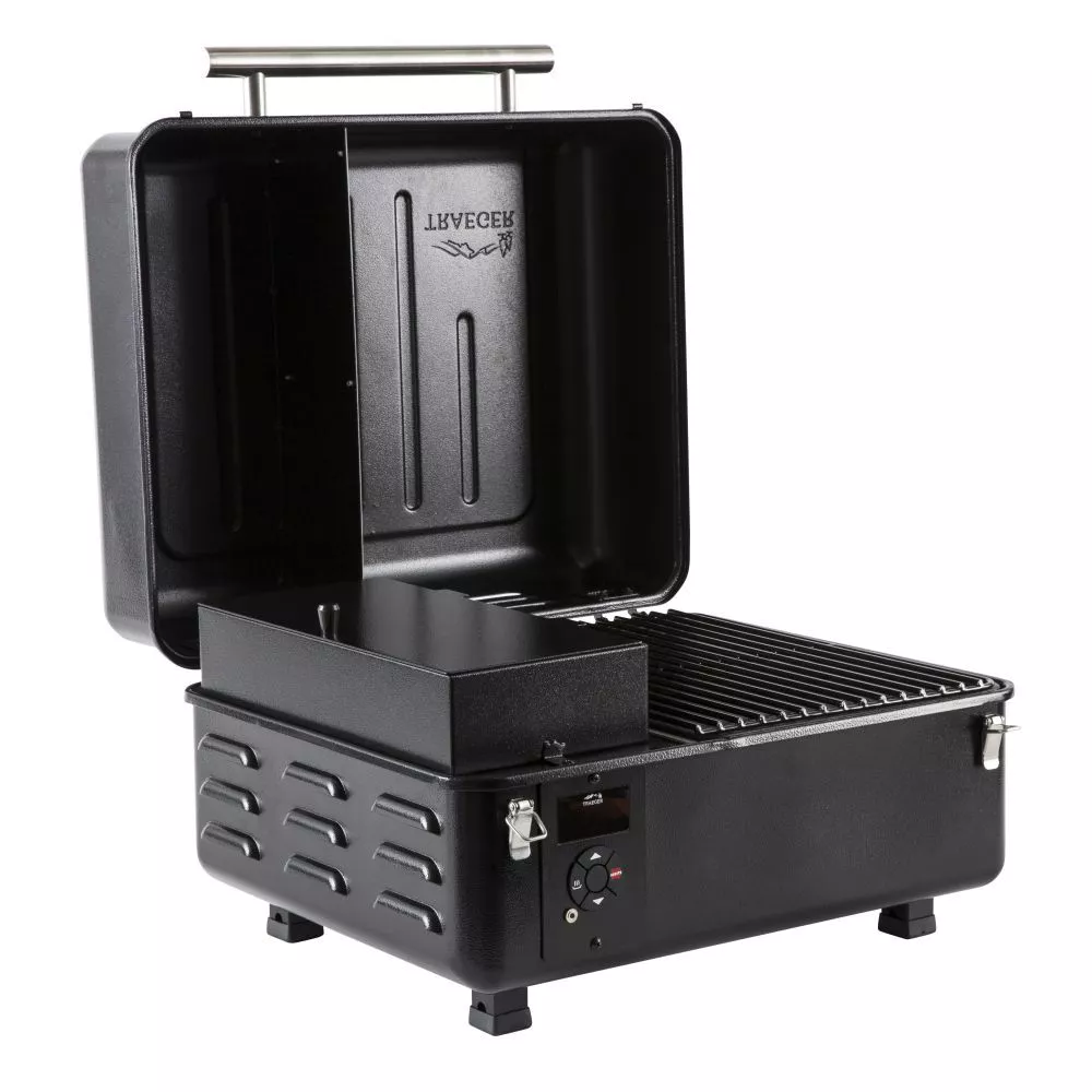 Tragbarer Pelletgrill Traeger Ranger, Schwarz 4 Tragbarer Pelletgrill Traeger Ranger, Schwarz – Bild 2