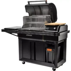 Holzpelletgrill Traeger Timberline INT, Schwarz -Online Camping Angebote mod fire even flow hitzeschild traeger grillen drei ebene timberline int 1000 7 24575