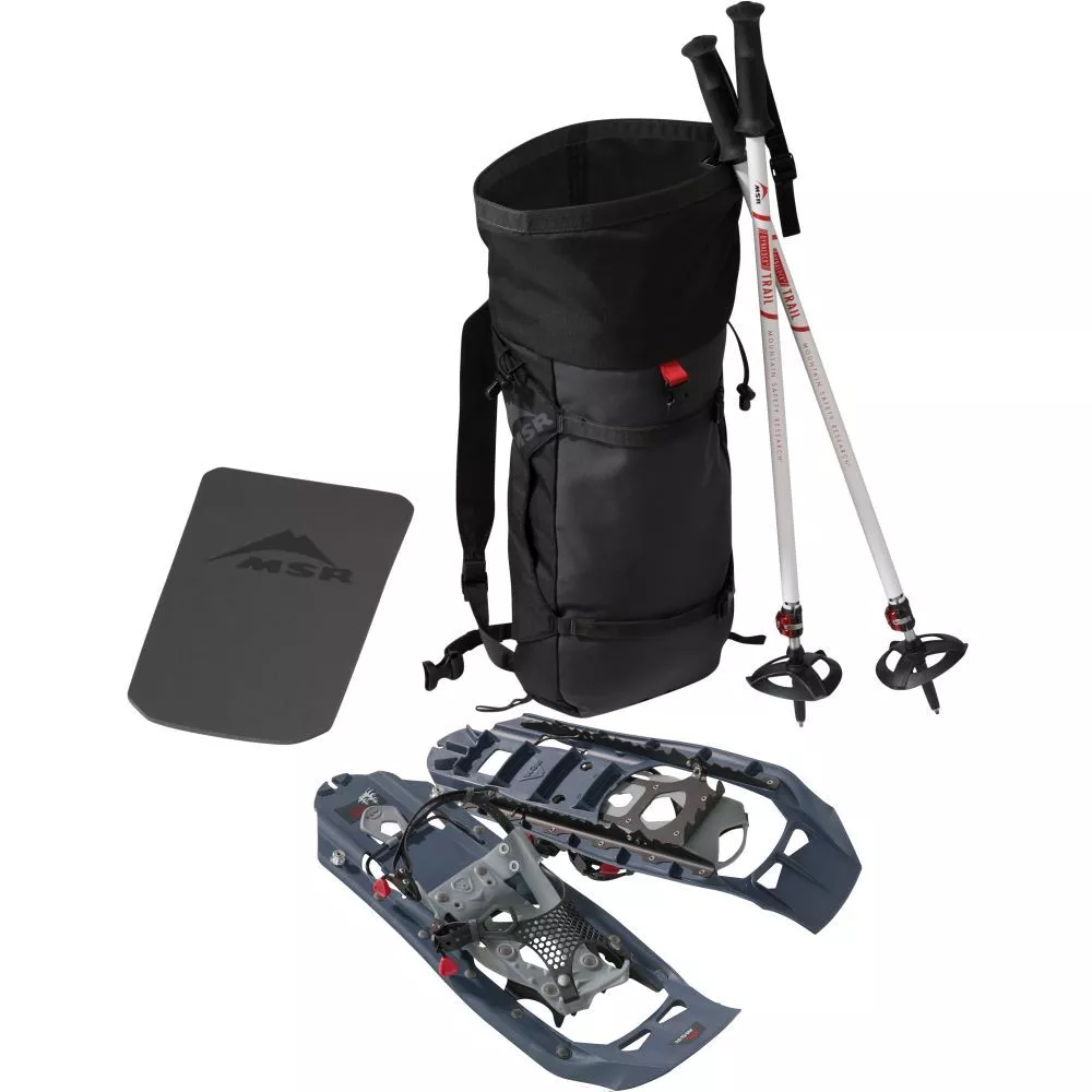 Einsteigerpaket MSR Evo Trail Schneeschuh-Kit, Midnight 3 Einsteigerpaket MSR Evo Trail Schneeschuh-Kit, Midnight